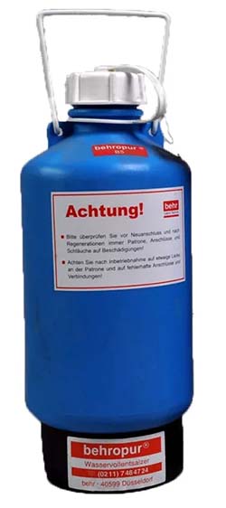 Demiwater- apparatuur