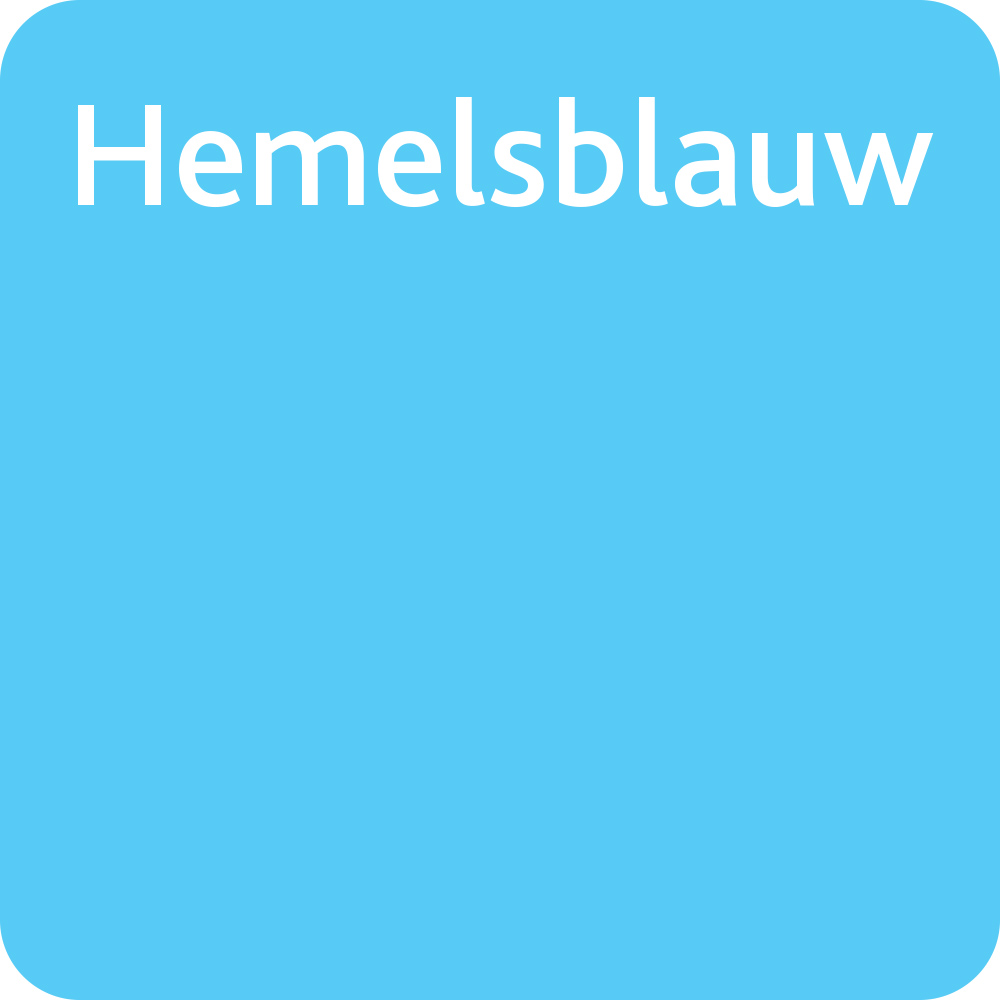 Opbergbak hemelsblauw