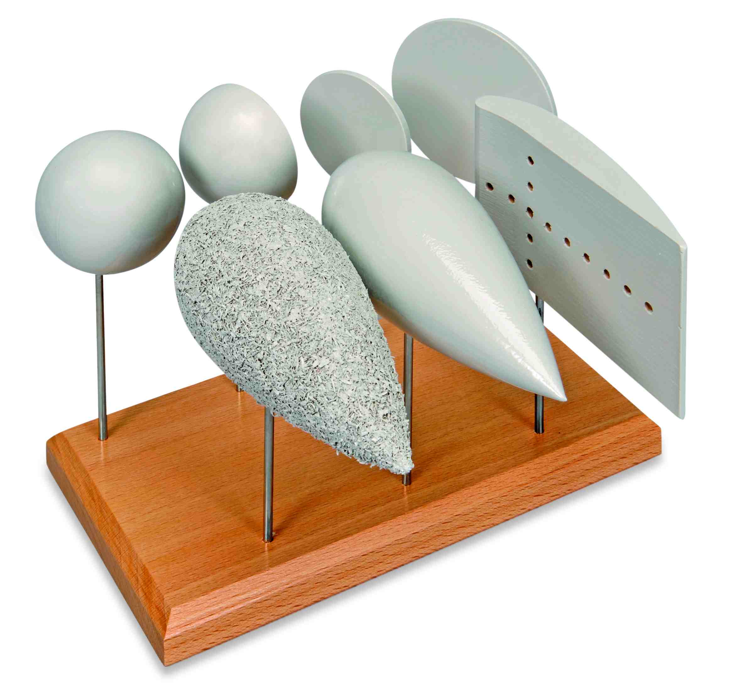 Set modellen tbv aerodynamica proeven