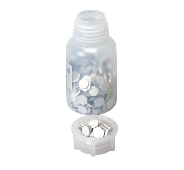 Aluminium stukjes, 100g