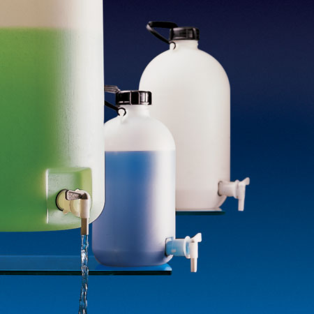 Decanteerfles 5 liter HDPE met kraan