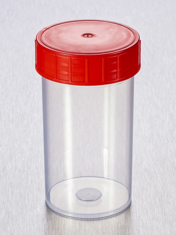 Potje PP 180 ml 264 stuks blauwe dop