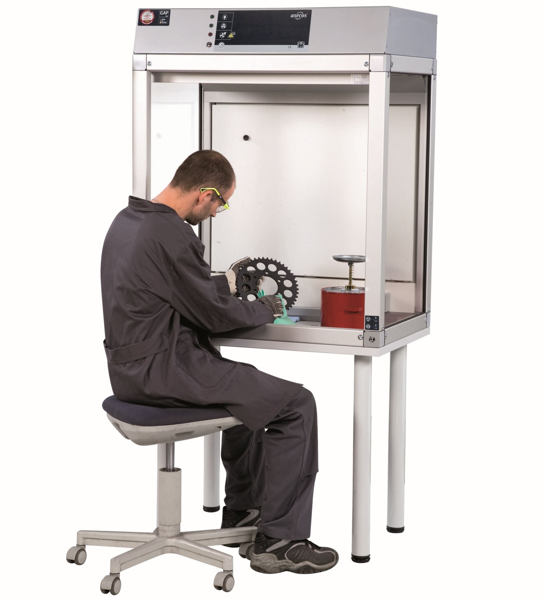 Asecos GAP-line flowkast diepte 600 mm