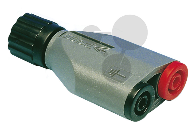 Adapter BNC-2x bananenstekker 4mm