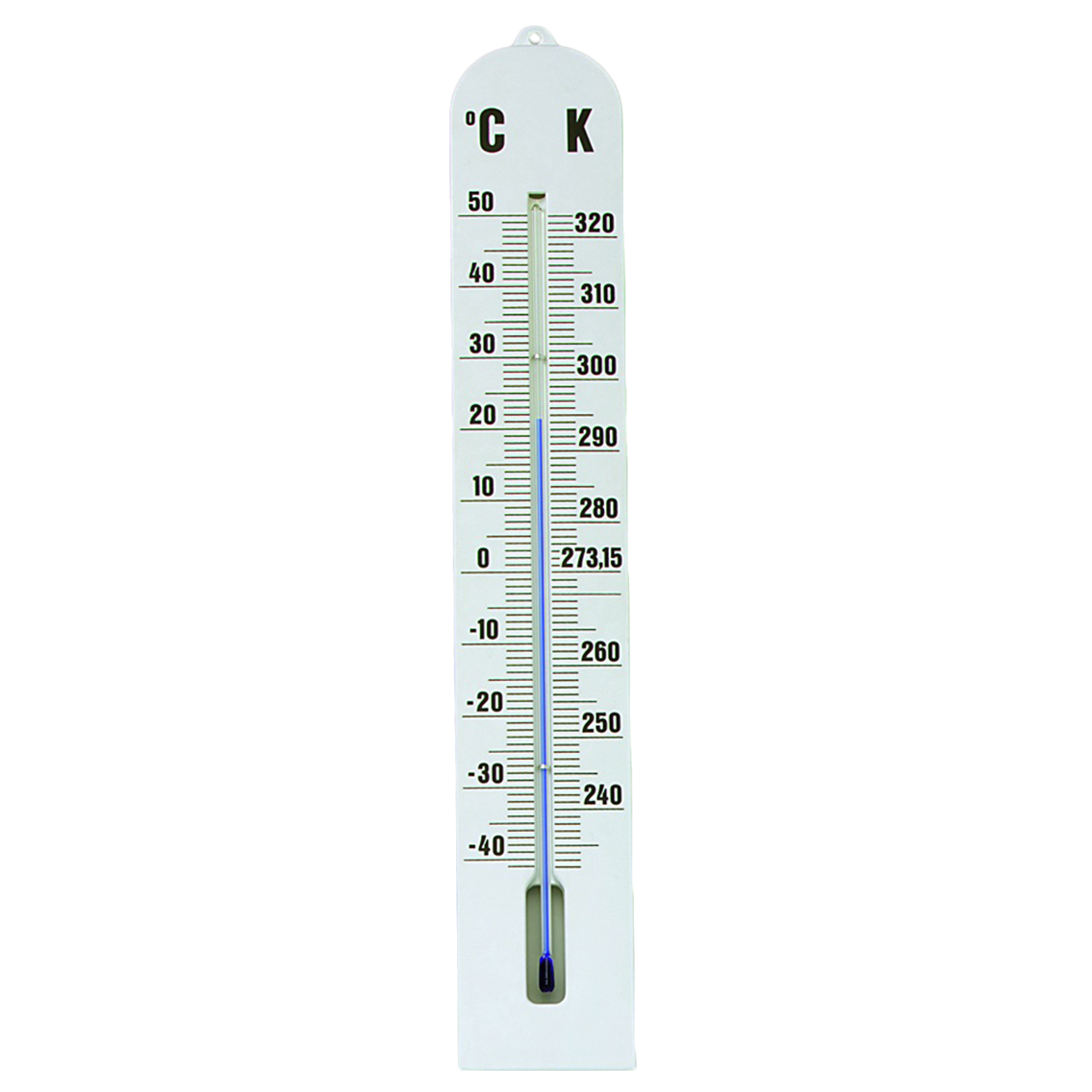 Celsius/Kelvin wandthermometer