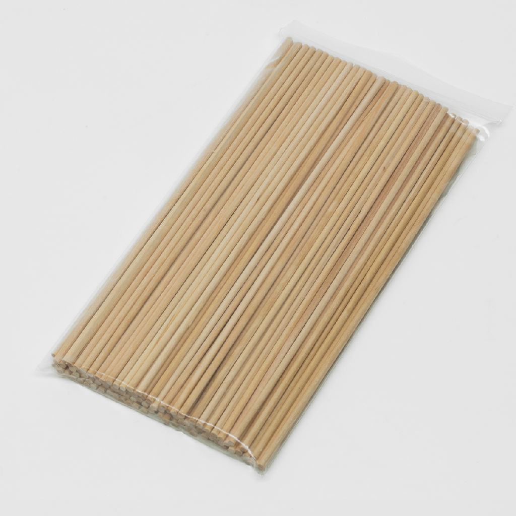 Houtstaafjes, 200mm/3 mm diam.
