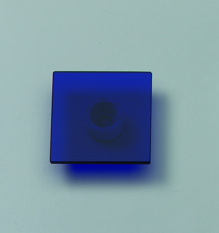 Kobaltglas 50 x 50 mm