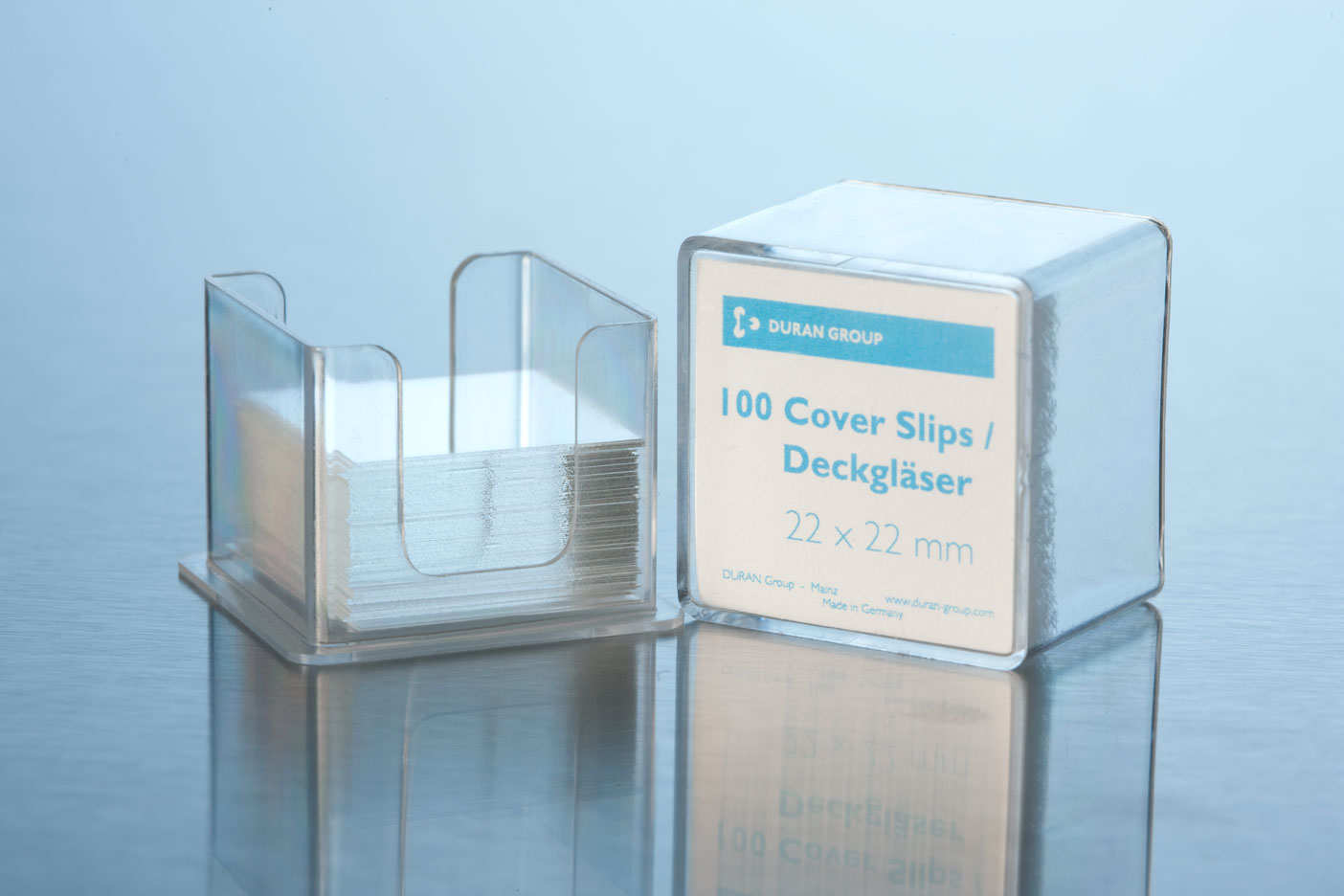 Dekglaasjes 22x22mm 200 stuks voor microscopie
