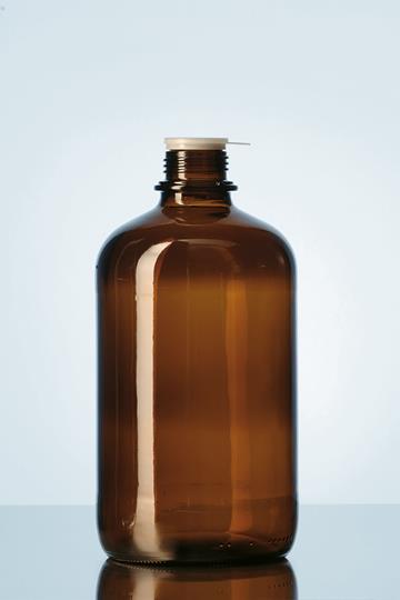 2 x bruine medicijnfles 1000 ml apothekersfles, laboratoriumfles made in Germany, BPA-vrij incl. trechter 2 x bruine medicijnfles 1000 ml apothekersfles, laboratoriumfles made in Germany, BPA-vrij incl. trechter