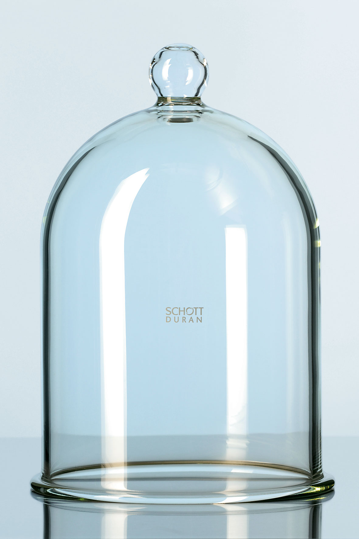 Vacuümklok met knop, H 300mm