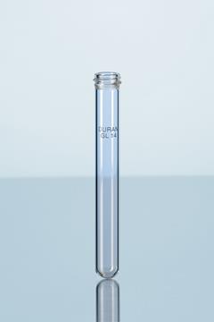 DURAN® glass flat-head stoppers, amber,