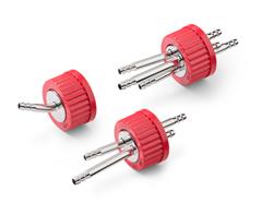 DURAN® 2-port connector GL 45 RVS