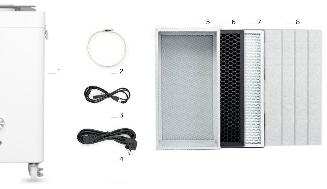 FLUX Beam Air Luchtfilter
