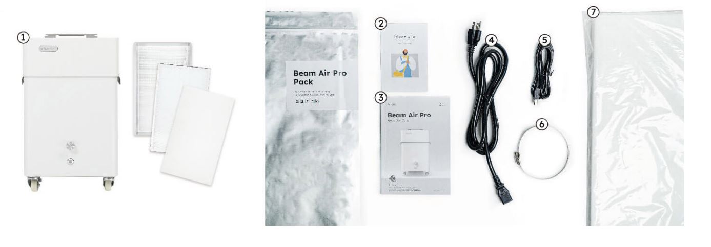FLUX Beam Air Pro Filter