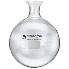 Receiving flask 100 ml - coated