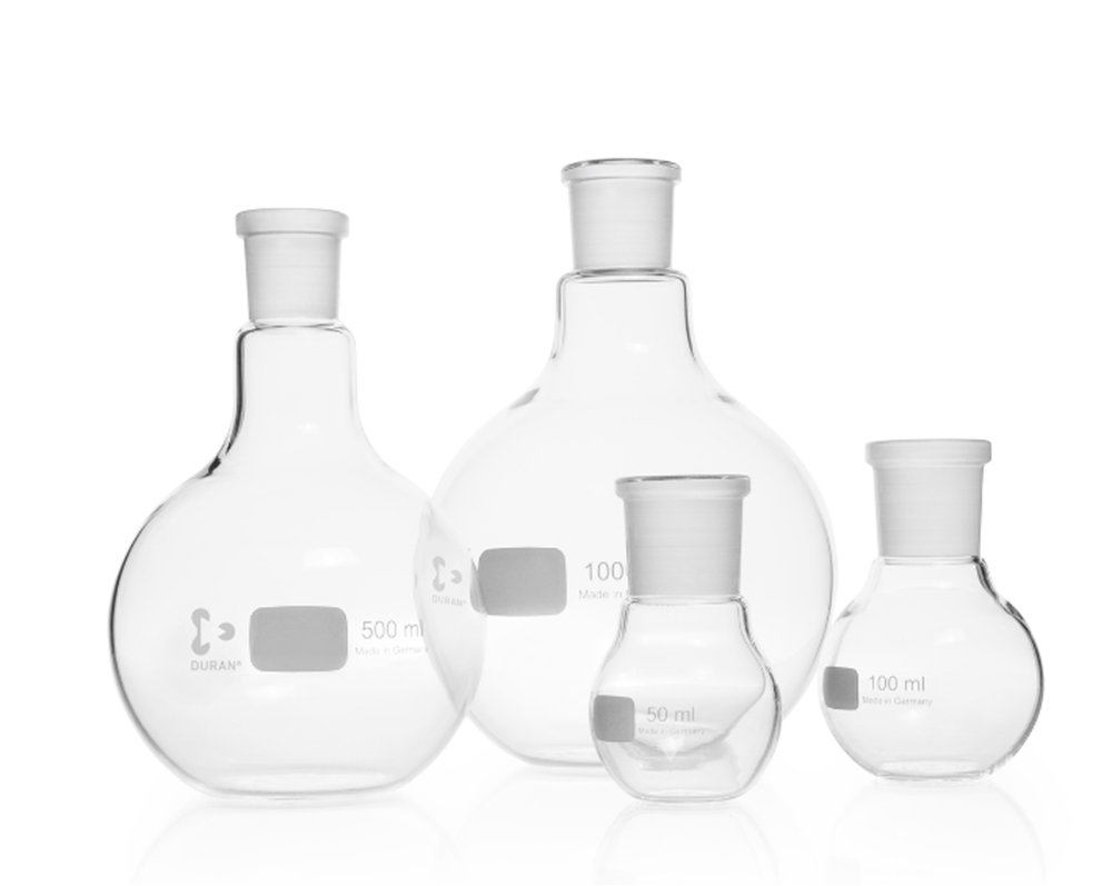 Platbodemkolf 50 ml NS 24