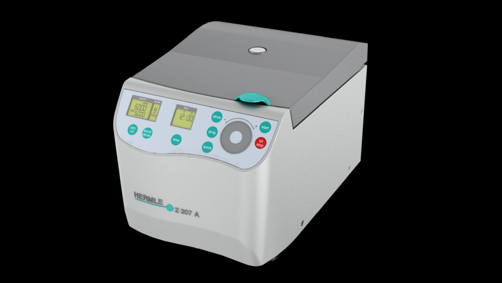 Hermle Compactcentrifuge Z 207 A + rotor