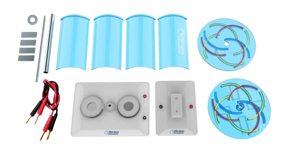 Verticale wind turbine science kit