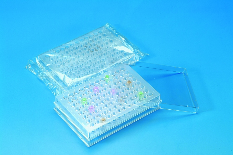Microtiterplaat 96 holtes pak van 50 st.