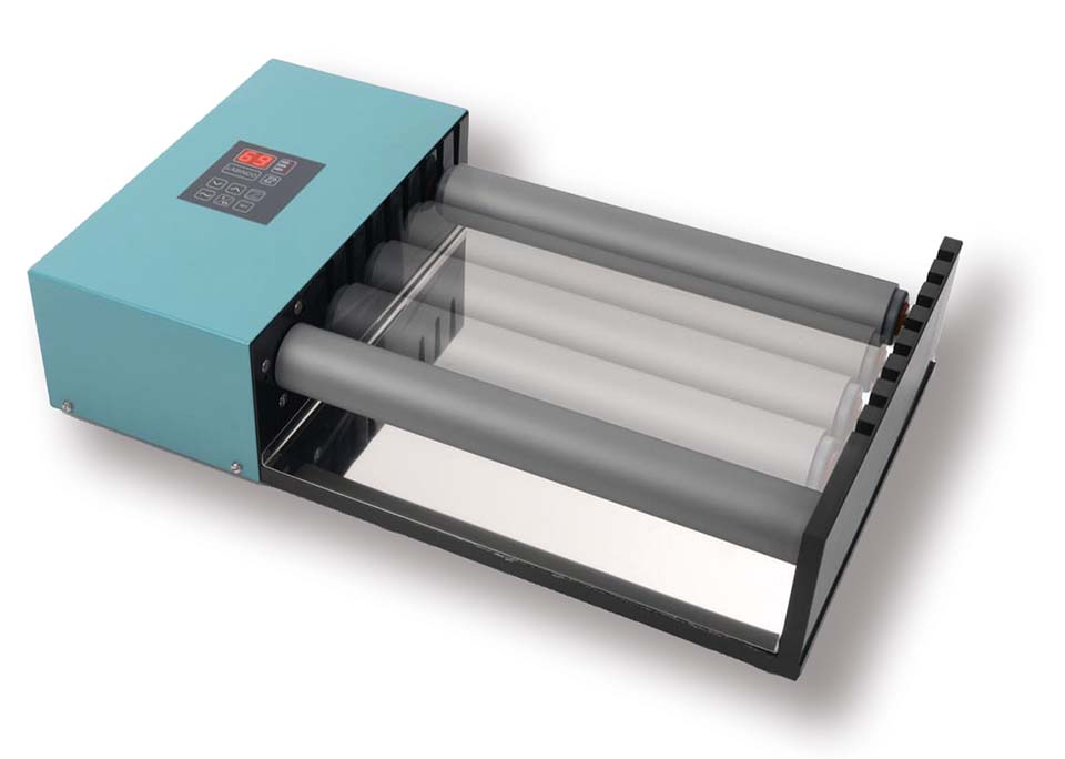 Digtale rollenbank 2 rollen van 350 mm 1