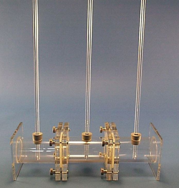 3 kamer osmometer uit plexiglas