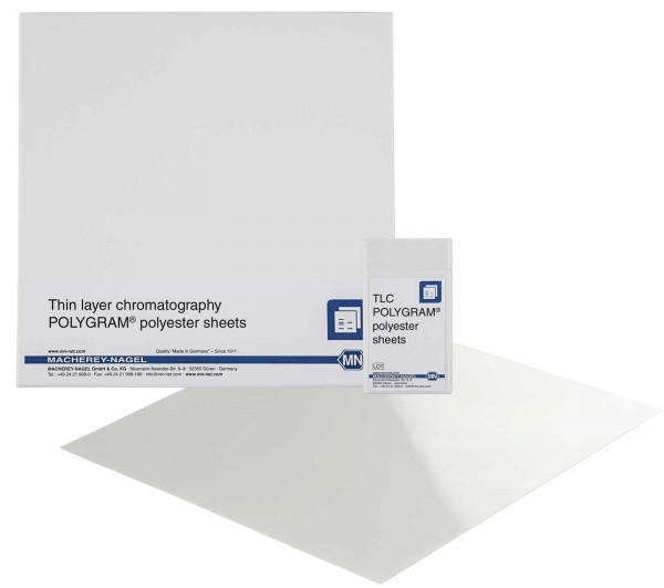 TLC polyester sheets 20x20 cm