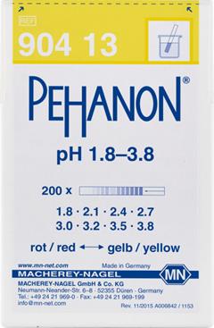 Pehanon indicatorpapier pH 1.8-3.8