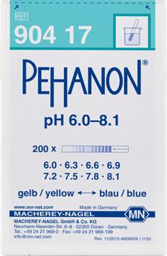 Pehanon indicatorpapier pH 6.0-8.1