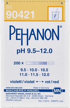 Pehanon indicatorpapier pH 9.5-12.0