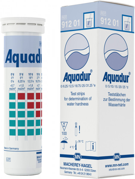 Aquadur test strips totale hardheid