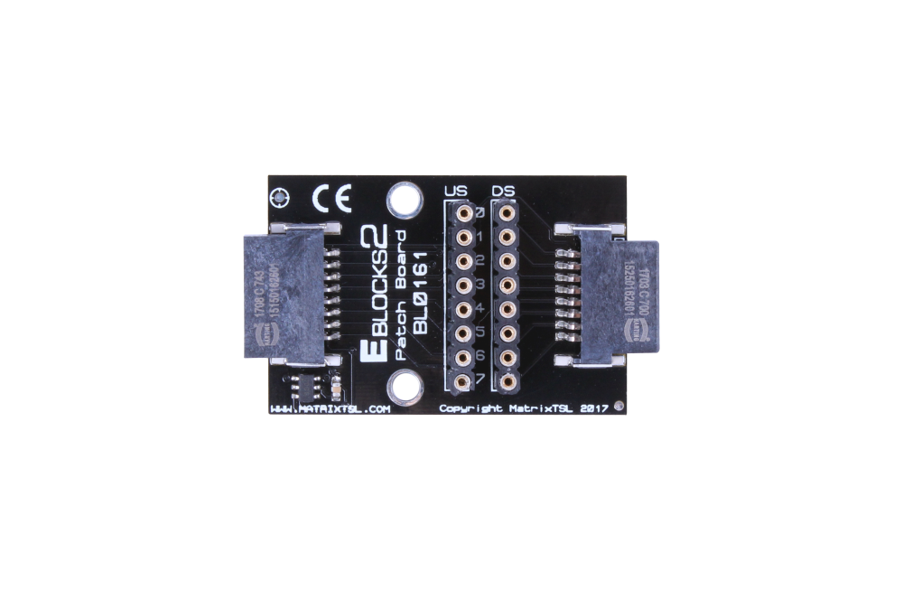 E-blocks2 handmatige patch kaart