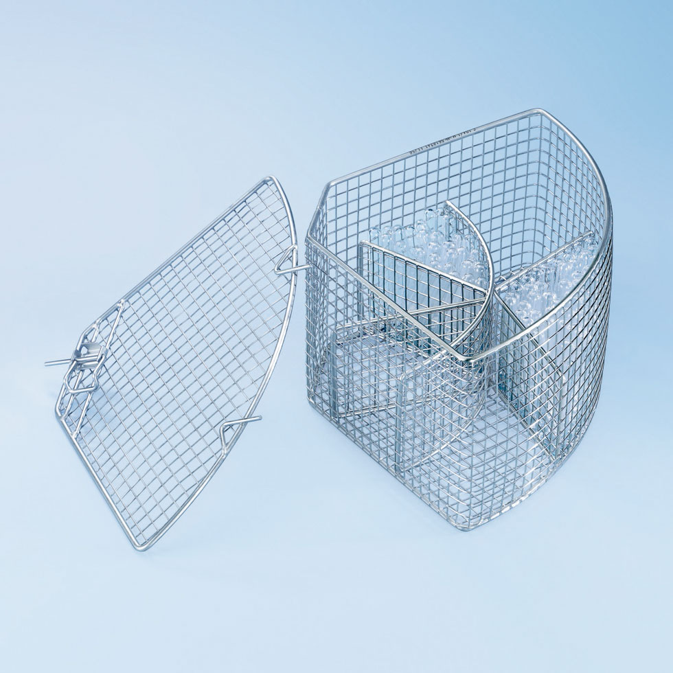 Inzet 1/4 voor ca. 200 reageerbuisjes