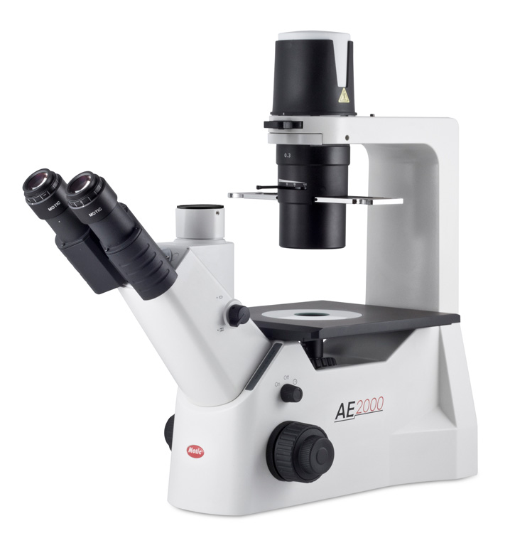 Motic AE2000 trinoculaire microscoop