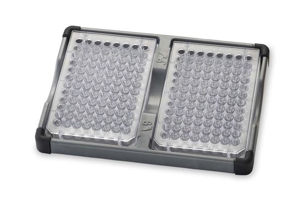 Microtiterplaat houder dubbel