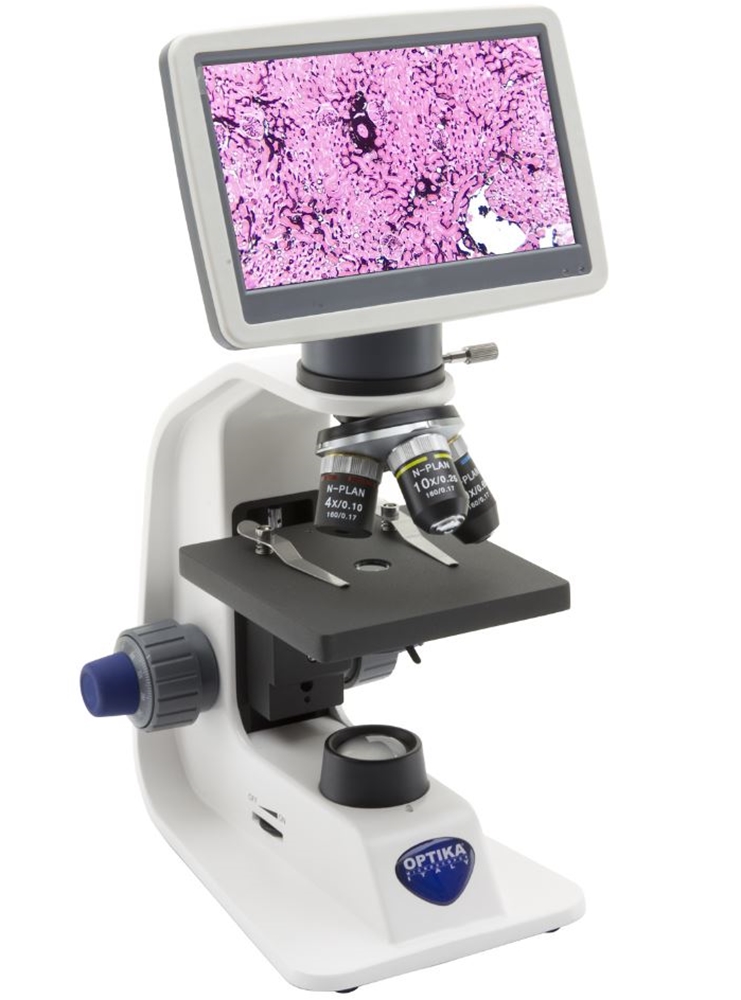 Optika B-151R-PLAN microscoop met LCD sc