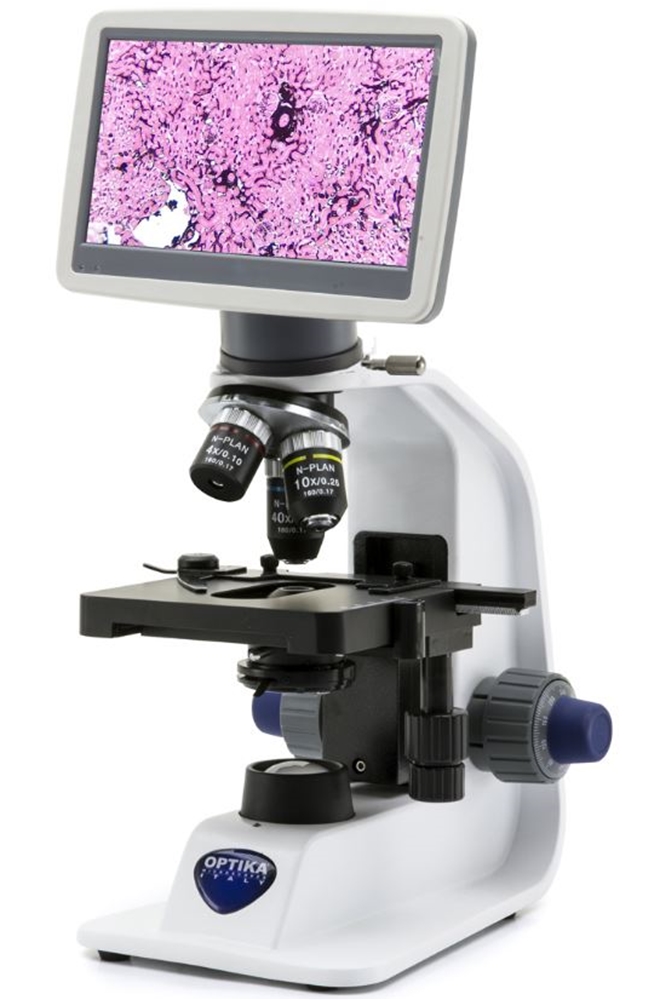 Optika B-152R-PLAN microscoop met LCD sc