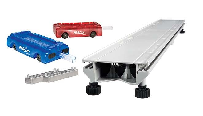 Basis PAStrack met plastic carts