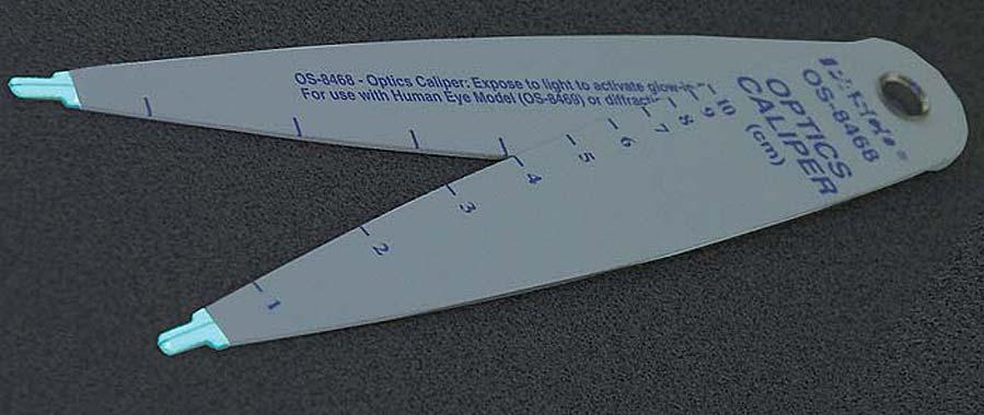 Optische schuifmaat set (5 stuks)