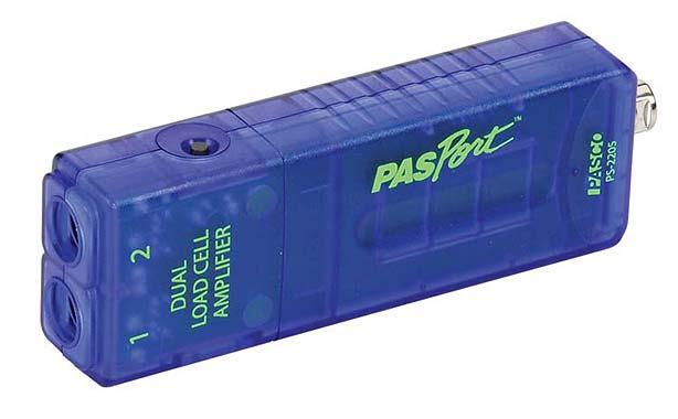PASPORT versteker, 2 krachtsensoren