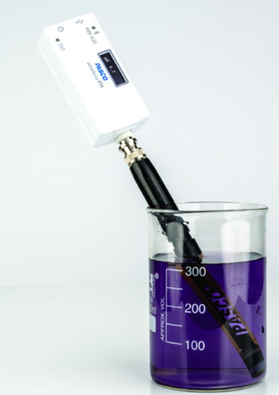 Draadloze pH-sensor met display
