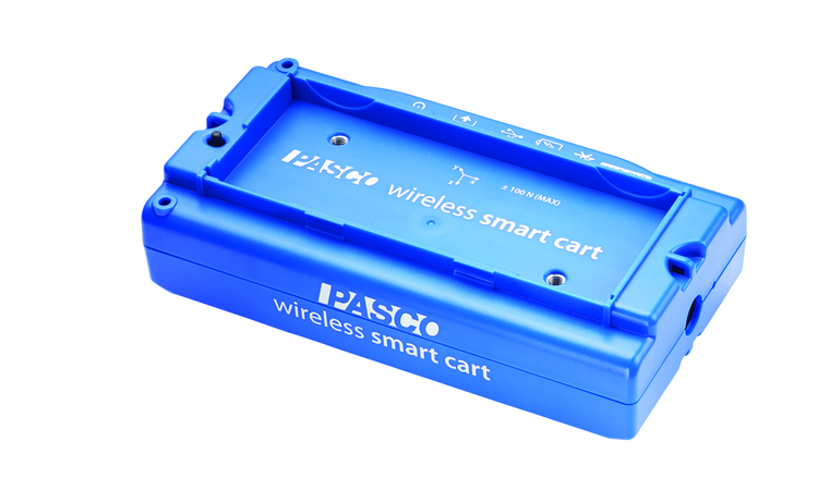 Draadloze PASCO Smart Cart (Blauw)