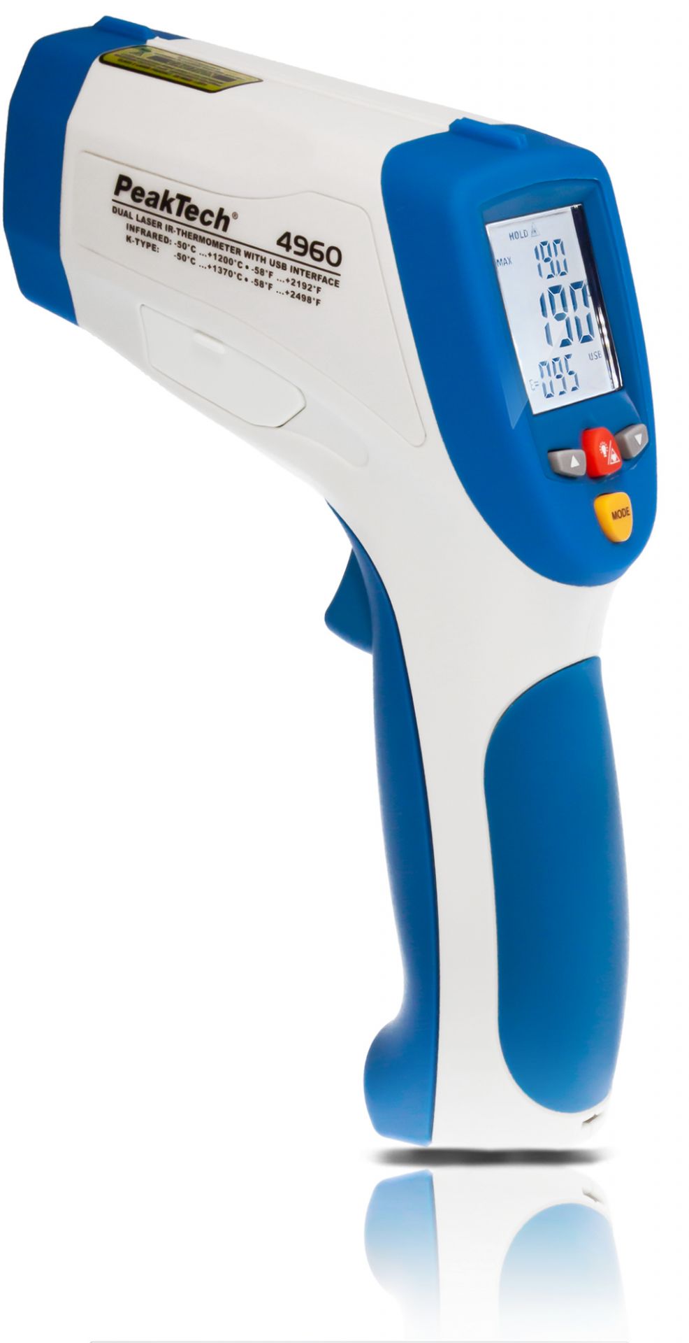 Infraroodthermometer -50 + 1200 C