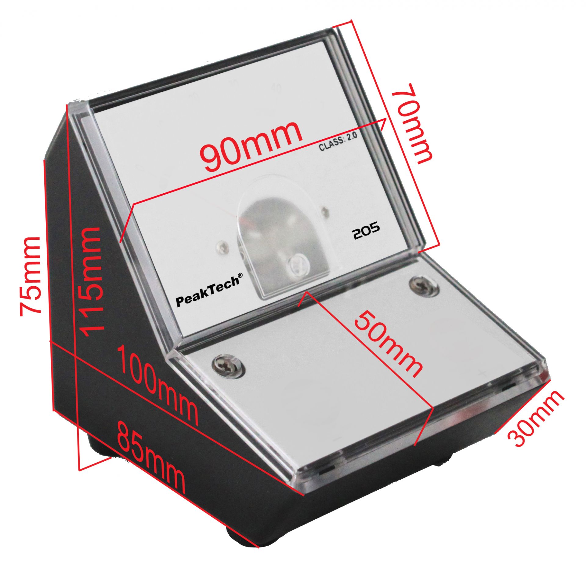 Analoge Galvanometer +/- 35 µA DC