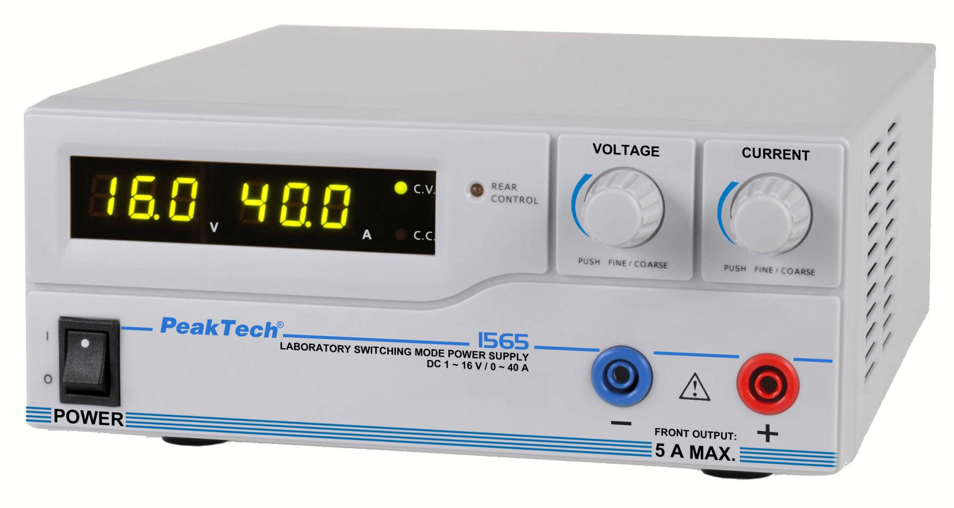PeakTech® P 1565 Laboratoriumvoeding DC
