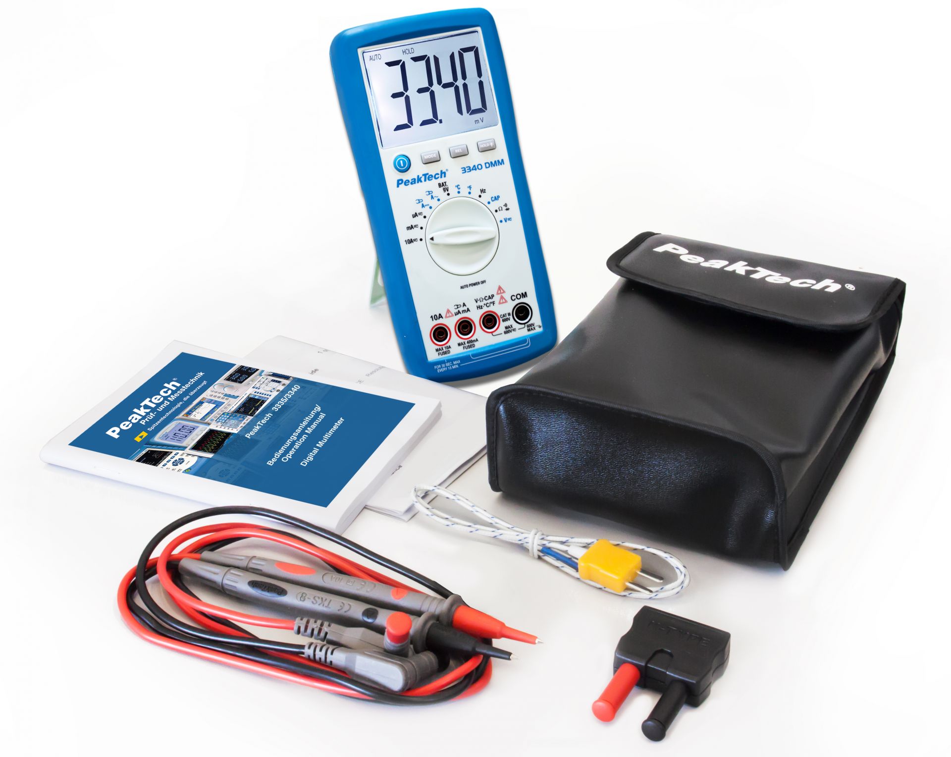 Digitale Multimeter 4.000 Counts 600V AC