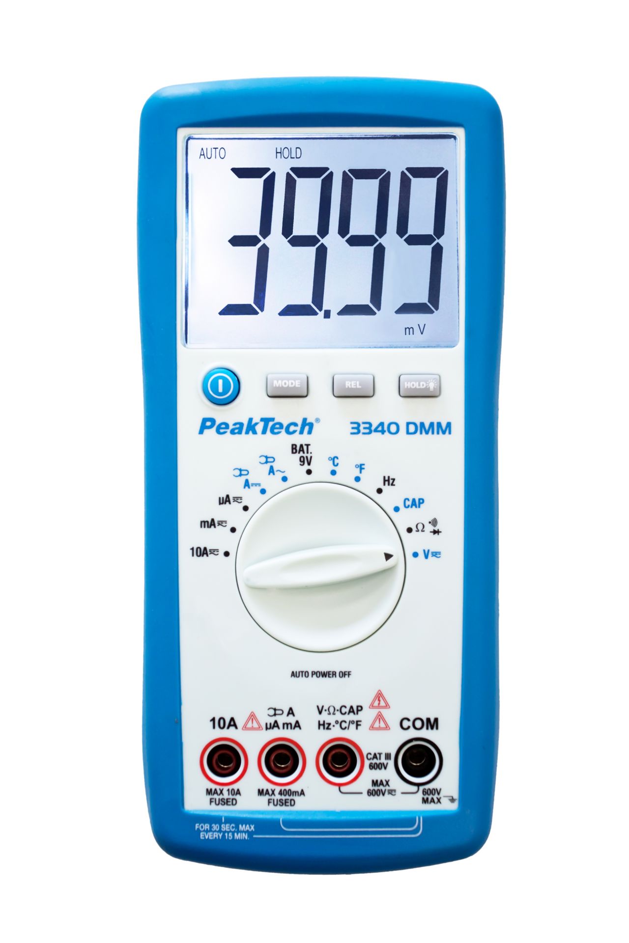Digitale Multimeter 4.000 Counts 600V AC