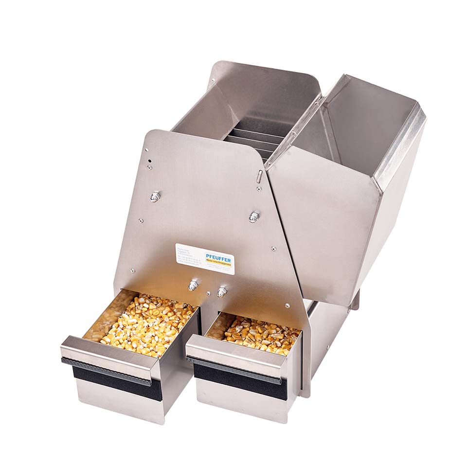Monsterverdeler voor friabilimeter
