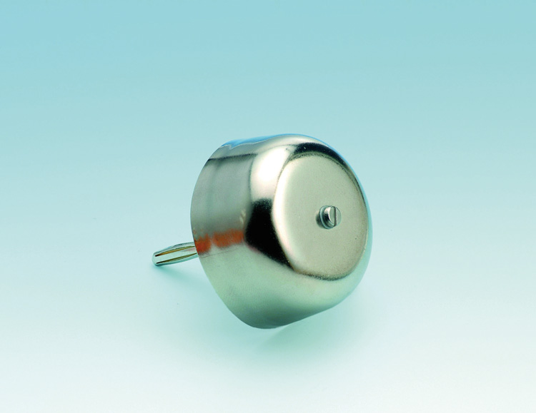 Bell gong on 4-mm-plug