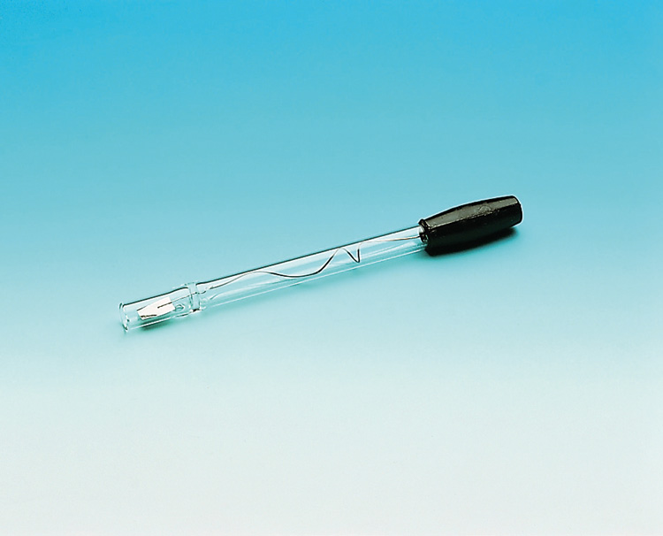 Platinum elektrode in beschermbuis