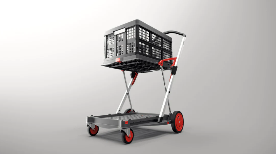 CLAX rood trolley standaard